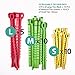 UT Wire Q Knot Original Reusable Cable Ties, Assorted, Set of 25