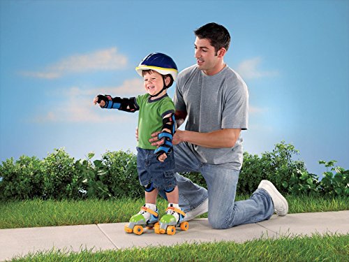 Fisher Price Grow With Me 1 2 3 Roller Skates Green Pricepulse