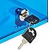 Adir Acrylic Donation Ballot Box with Lock - Secure and Safe Clear Slotted Suggestion Box - Storage Lock Deposit Box with Keys for Cards, Votes, Tickets, Feedback and Money (6.25