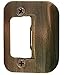 Gator Door Latch Restorer - Strike Plate (Antique Brass)