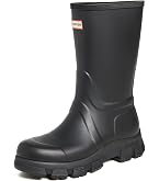 Amazon.com | Hunter Women's Refined Short Stitch Sherpa Rain Boot