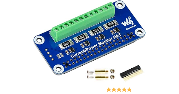 4-CH Current/Voltage/Power Monitor HAT 