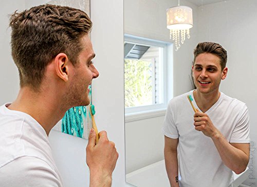 image for Bamboo Toothbrush - Organic Eco-Friendly Moso Bamboo Toothbrushes with