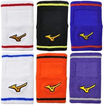 Amazon ミズノ ミズノプロ 野球用 片手用 リストバンド 12jy4y50 ブラック Lグリーン 12jy4y5009 ミズノプロ リストバンド