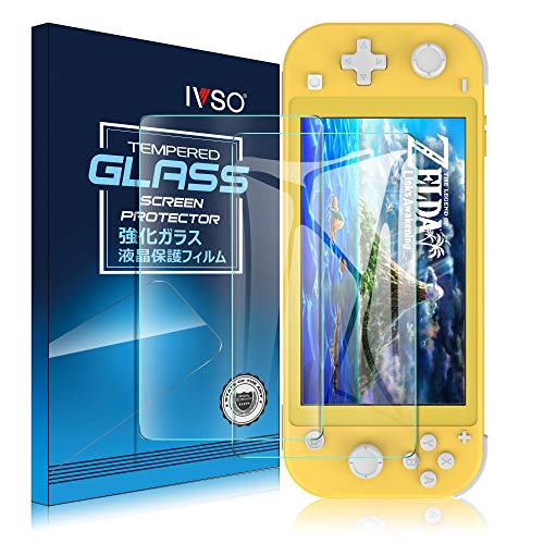 IVSO Screen Protector for Nintendo Switch lite,9H Hardness,High Definition, Tempered Glass High Transparent Anti-Scratch Screen Protector (2 Pack) IVSO Screen Protector for Nintendo Switch lite,9H Hardness,High Definition, Tempered Glass High Transparent Anti-Scratch Screen Protector (2 Pack)