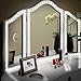 Litake Vanity Mirror Lights for Makeup Dressing Table Vanity Set, 13ft/4M 240 LEDs Flexible LED Light Strip Kit, 6000K Daylight White with Dimmer and Power Supply, DIY Mirror, Mirror not Included