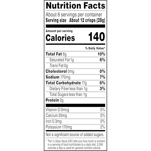 LAY’S STAX POTATO CRISPS CHIPS, BUFFALO RANCH, GLUTEN FREE, 5.5 OZ CANISTER PACK