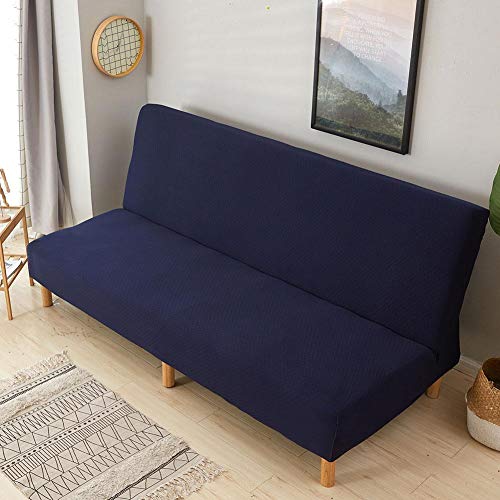 Waterproof Sofa Cover Sofa Bed Cover Folding Armless Sofa Cover Couch Slipcover Furniture Protector Cover Couch Bed Futon Cover Washable