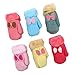 Kids Soft Fuzzy Cozy Mittens 6 Pack