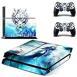 Final Fantasy VII Decal Skin Sticker for Playstation 4 PS4 Console+Controllers