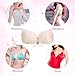WELOVE Invisible Bra Self Adhesive Bra Strapless Backless Silicone Push-up Bras for Women Nude D