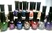 Kleancolor Nail Polish - 16 Glitter Colors with Nail Hardener & Clear