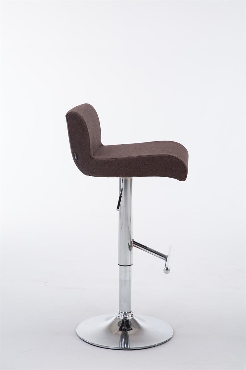 Taupe Clp Tabouret De Bar Reglable En Hauteur California Tissu I Chaise Haute De Cuisine Pivotante Avec Dossier Et Repose Pied I Couleur Ameublement Et Decoration Meubles Napravi Rs