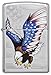Zippo Flag Design Eagle Pocket Lighter, High Polish Chromethumb 2