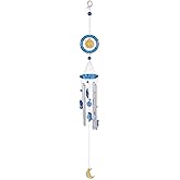 Gifts & Decor Celestial Acrylic Hanging Outdoor Wind Chime