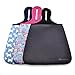 Case New Lightweight Neoprene Auto Trash Bag Sleeve Pouch/Litter Bag/Car Trash Keeper/Garbage Holder/Trash Liner Bag Case& Auto Organizer Storage Bag, Stick Shift Car Garbage Bin-Blue Tissue