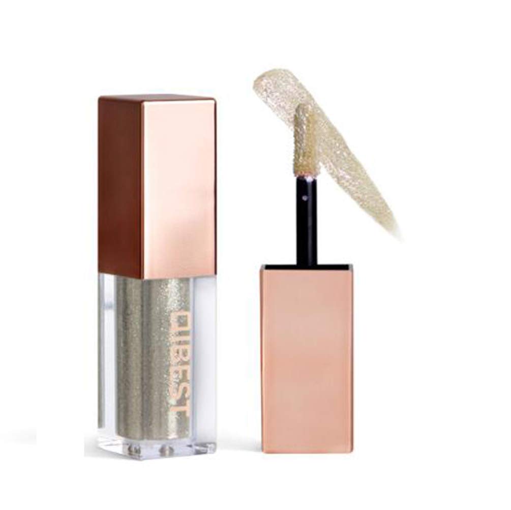 Aaiffey Glitter Liquid Eye Shadow Diamond Glow, Long Lasting Waterproof Sparkling Eye Shadow Metals Glitter Shimmer Eyeliners Eye Makeup (E036)