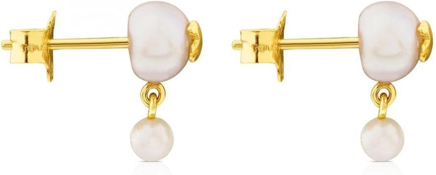 pendientes perla tous amazon