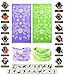 VANCROWN Headband Head Wrap Headwear Sport Sweatband 280 Patterns 12 in 1 Magic Scarf 12PCS 9PCS & 6PCS (12PCS.Paisley)