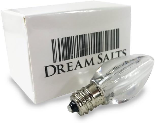 Dream Salts Color Change LED Bulb/Add Vibrant Color to Your Night Lights/Size E12(16 Color Changing Bulb)