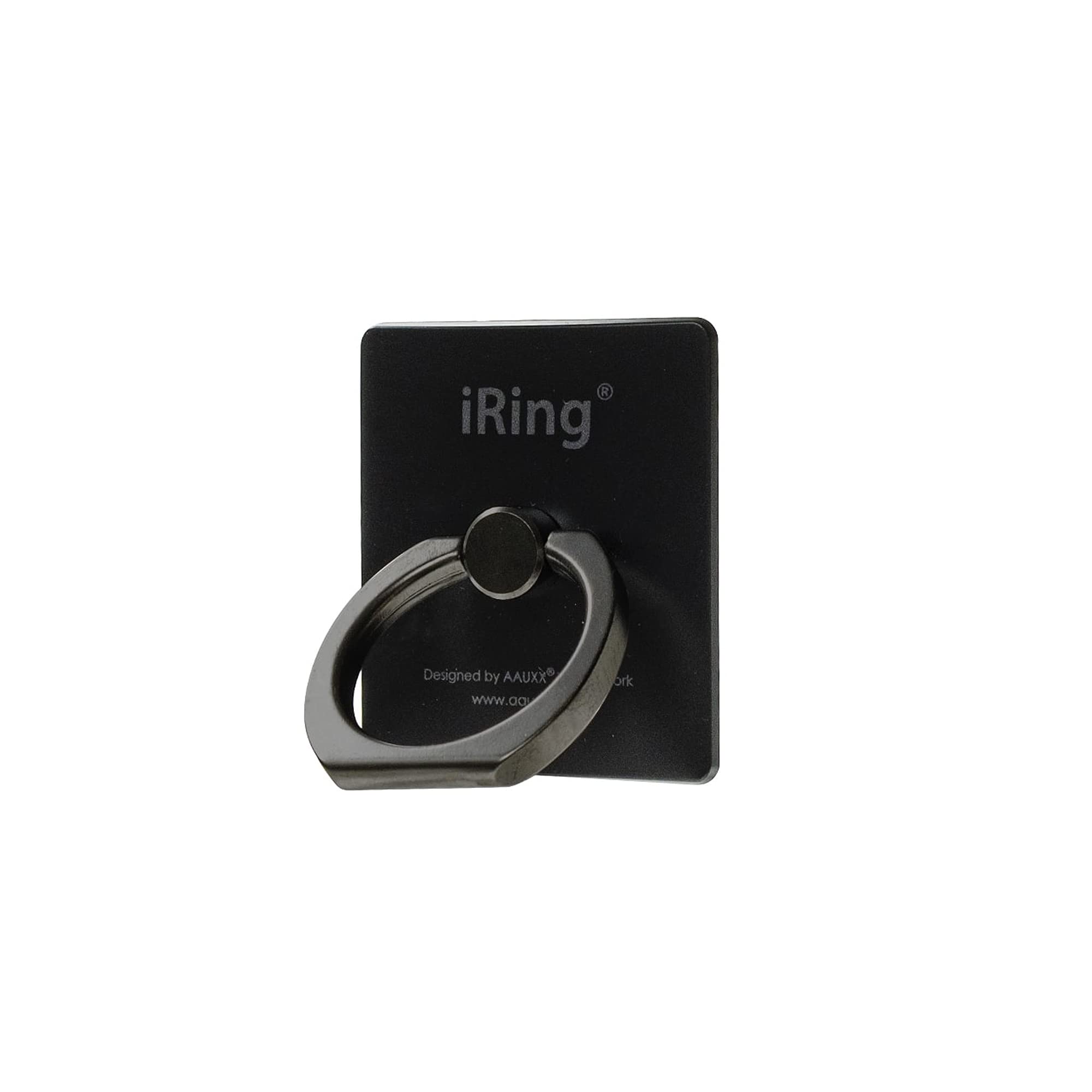【正規輸入品】iRing Limited Edition 限定版 オークス スマホグリップ スタンド ブラックシャフト/ブラック スマホ タブレット用 落下防止 UMS-IRLEB01BL商品画像