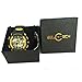 Jelercy Multi Function Digital Watch LED Quartz Water Resistant Sport Watches for Boys Yellow