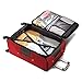 Samsonite Aspire XLite Softside Expandable Luggage with Spinner Wheels, Red, Checked-Medium 25-Inch