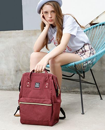 Himawari Travel School Backpack with USB Charging Port 15.6 Inch Doctor Work Bag for Women&Men College Students(H900d-LUSB-Wine red) 7 Himawari Travel School Backpack with USB Charging Port 15.6 Inch Doctor Work Bag for Women&Men College Students(H900d-LUSB-Wine red)