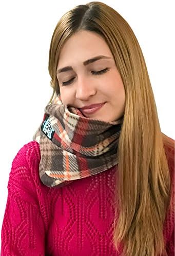 Airplane Travel Pillow - Travel Neck Pillow Scarf - Airplane Travel Neck Pillow Scarf - Airplane Sleep Pillow - Plane Travel Accessory - Memory Foam