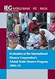 Evaluation of the International Finance Corporation's Global Trade Finance Program, 2006-12 (Independent Evaluation Group Studies)