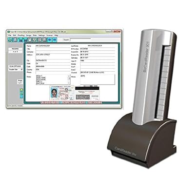 Medical Insurance Card and ID Card Scanner (w/Scan-ID LITE, for Windows)