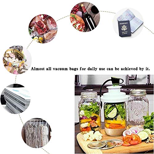 YFGQBCP vakuumiergerät Vakuumierer, automatische Vakuum Luftdichtsystem for Lebensmittel Lagerung, Konservierung und… – Bild 5