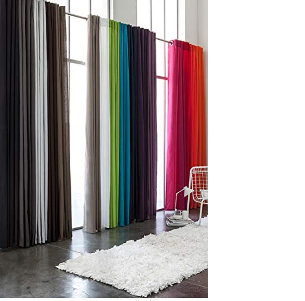 TODAY 257348 Polyester Blackout Curtain - 140 x 260 cm, polyester, Zinc/Gris, 140x260 cm — image 1