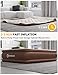 CREMAX Air Mattress with Built-in Pump, Luxury Microfiber Inflatable airbed Queen Size for Guests Home Travel