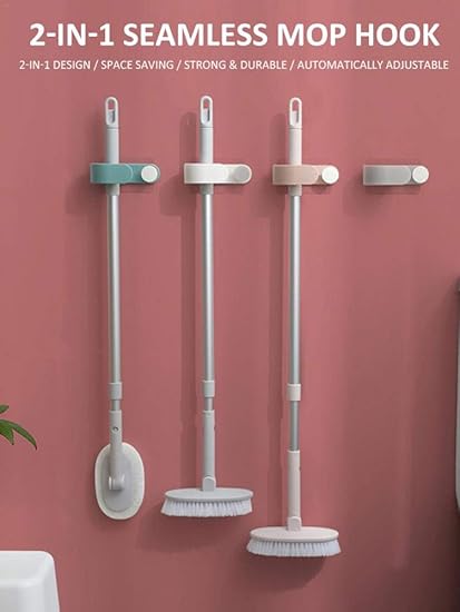 poetryer Escoba para Trapeador Perchas Montadas En La Pared Rack De