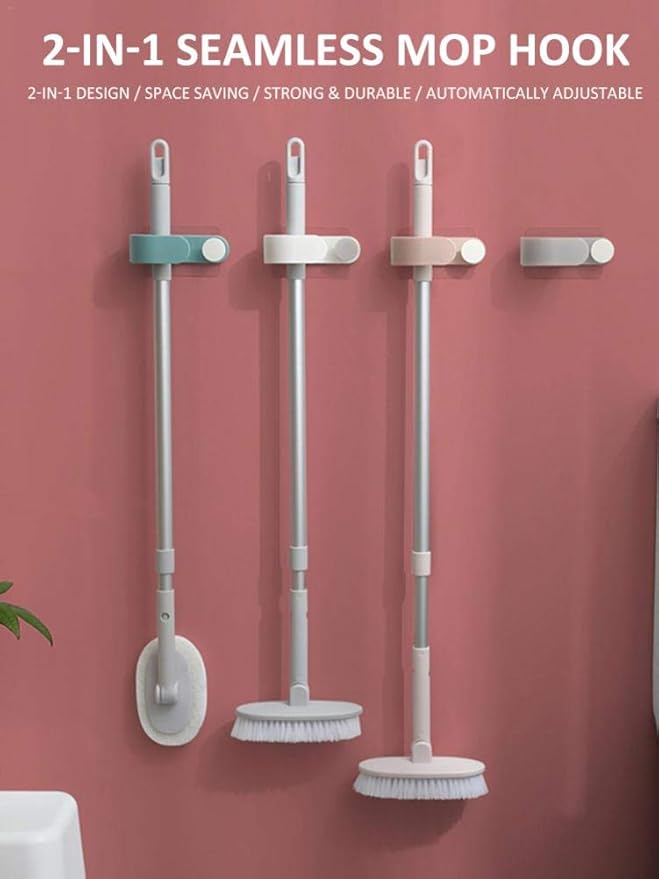 poetryer Escoba para Trapeador Perchas Montadas En La Pared Rack De