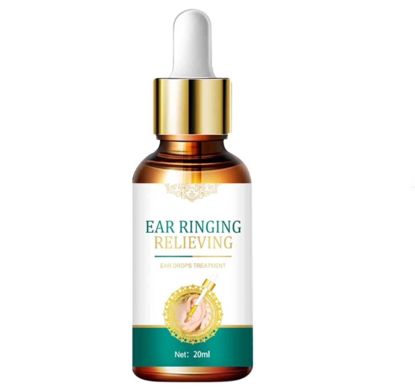 Tinnitus Ear Drop,Tinnitus Ear Drops,Ear Ringing Relieving, for Hearing Loss,Ear Health Care,Hearing Ear Drops 20ml