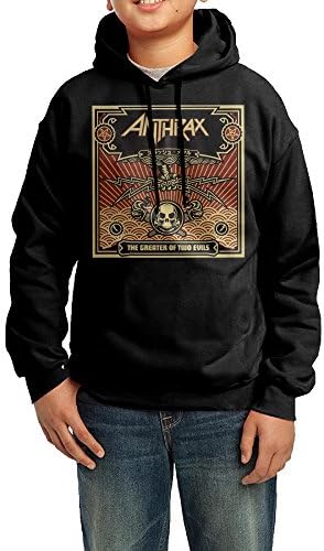 Unisex Youth Anthrax The Greater Of Two Evils Pullover Hood