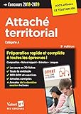 Concours attaché territorial cat A (100% efficace) (French Edition) by