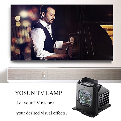 YOSUN 915b403001 TV Replacement Lamp for Mitsubishi wd-60735 wd-60737 wd-73737 wd-65C9 wd-73735 wd-65735 wd-65737 wd-65837 wd-73736 TV Replacement Lamp Bulb