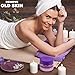 Salt & Oil Based Lavender Body Scrub for Women & Men, 14 Oz, Dead Sea Salts Exfoliator: Goodbye Blackheads, Ingrown Hairs and Acne! Soft Cleanser & Moisturizer with Natural & Organic Essential Oils