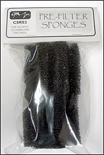 Pack of (2) CS Overflow Sponges for CPR CS Overflow Boxes