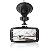 Lecmal GS8000 Dash Cam for Cars with Night Vision / HD 1080P Car Dash Cam / 2.7" 120 Degree HDMI Car Camcorder with G-Sensor and Motion Detection. On Dash Video,Supporting TF Card (G-Sensor DVR)