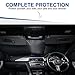 Flexi Shade Windshield Sun Shade + 2 Bonus Products. New Upgraded Premium Design, Universal Fit Car Sun Shade, Sunscreen Windshield UV Protector,Keeps Your Vehicle Cool. (Just Released)