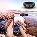 Besties 3in1 Universal 180° Fisheye Lens + Wide Angle + Macro Lens Clip Camera Photo Kit - Suits All iPhone 4, 5, 6 Models, iPad, Samsung Galaxy S3, S4, S5, S6, Note and Other Smart Phones (Black)