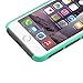 iPhone 6s Case, Lumsing iPhone 6 Hybrid High Impact Double Layer Armor Defender Case Protective Cover for Apple iPhone 6 (4.7 inch Screen) with Screen Protector (2 in 1/Mint Green-Grey)