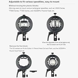 Godox S2 Speedlite S-Type Bracket Bowens Mount