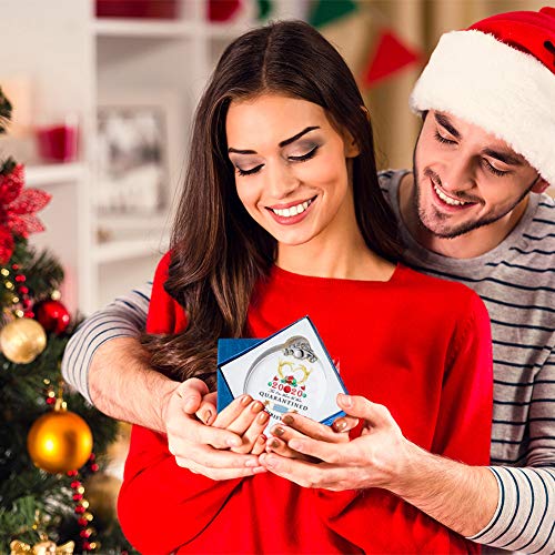 IFOLAINA 2020 Christmas Ornaments Quarantined Tree Hanging Ornaments Present Friends Survive Novelty Souvenir Christmas Tree Pendant