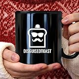 Vitntage disguised toast m-erch logo ao den Mug