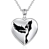 YAFEINI Phoenix Necklace Girls Pendant 925 Sterling Silver Jewelry Gifts for Women Girls